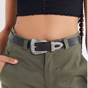 Urban outfitters Metal tipped western belt